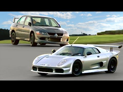 Mitsubishi Evo 8 FQ400 vs Noble M400