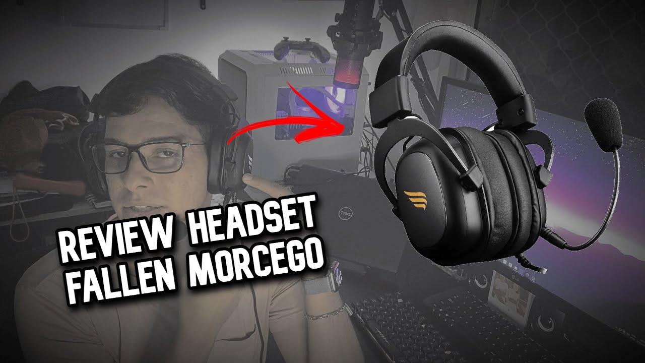 REVIEW HEADSET FALLEN MORCEGO | VALE A PENA?
