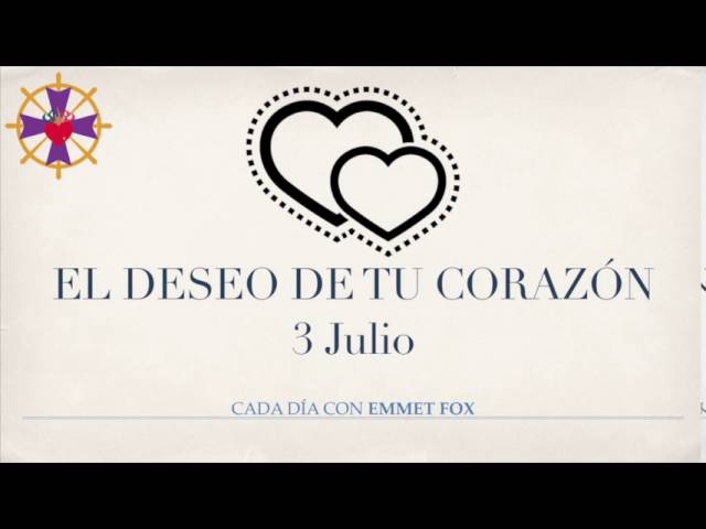 Vídeo relacionado con El deseo de tu corazón