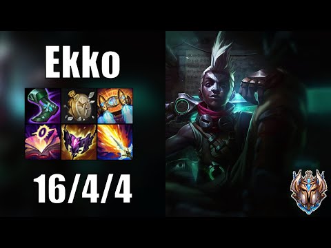 Ekko vs Graves JUNGLE - Patch 13.7 euw1 CHALLENGER