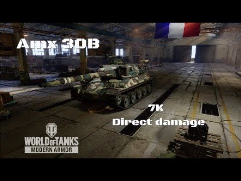 Amx 30B in El Alamein: 7K direct damage | World of Tanks | Wot console