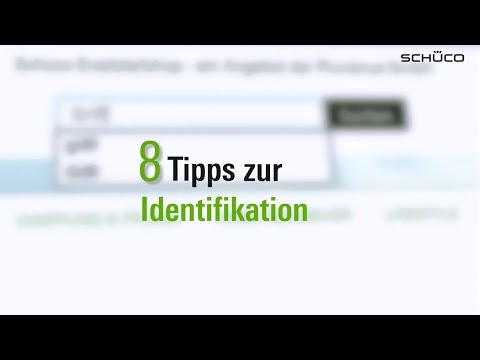 Schüco Ersatzteile identifizieren und finden