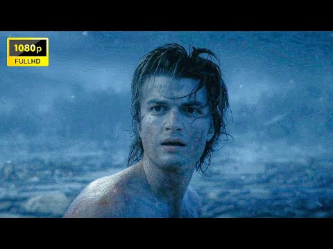 Steve goes to upside down/ Steve VS. demobats | Stranger Things | S4 E6 - "Chapter Six: The Dive"