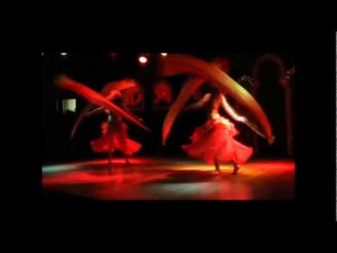 Jasirah & Shadija belly dance - veil poi and drum solo