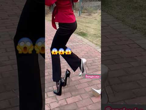 These High Heels Defy Gravity 😱👠 #Shorts