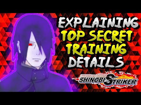 EXPLAINING TOP SECRET TRAINING DETAILS. (Shinobi Striker)