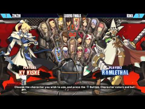 GB Jan 9, 2016 - GGXrd - Losers Final - ZenZen vs Koku