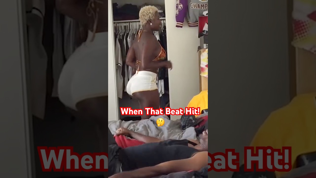 When That Beat Hit!🤔 #bae #dance #african