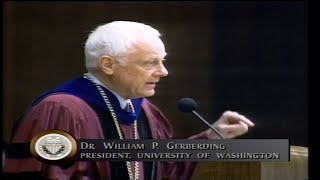 Archive: University of Washington 120th Commencement Purple Ceremony, 06/10/1995