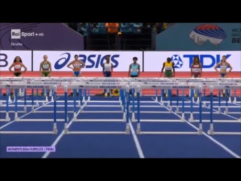 Mondiali Belgrado 2022 - 60 Ostacoli Donne - Finale