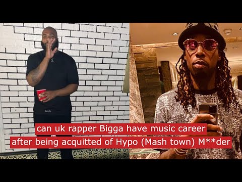 Can uk rapper Bigga have music career after being acquitted of Hypo M**der? #ukdrill #truecrime