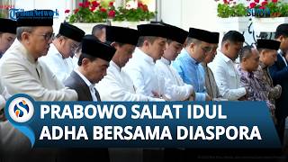 Momen Presiden Prabowo Salat Idul Adha Bersama Ratusan Diaspora di Prancis