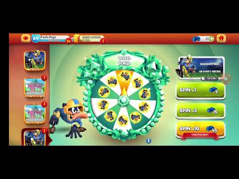 #107 - LEGENDARY QD Daffy - Lucky 7 JACKPOT!! - Spin Wheel FENCE - Wheel PAD - LTWoM