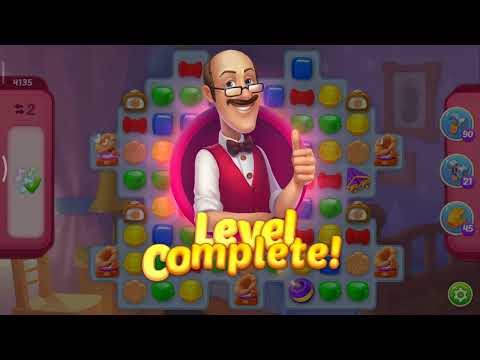 Homescapes Level 4135 - Super Hard