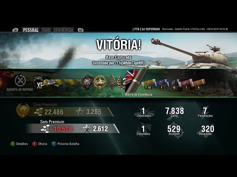 WORLD OF TANKS CONSOLE FV215B 183 7.8K