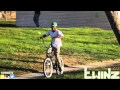 ROPE BIKE PRANK IN THE HOOD