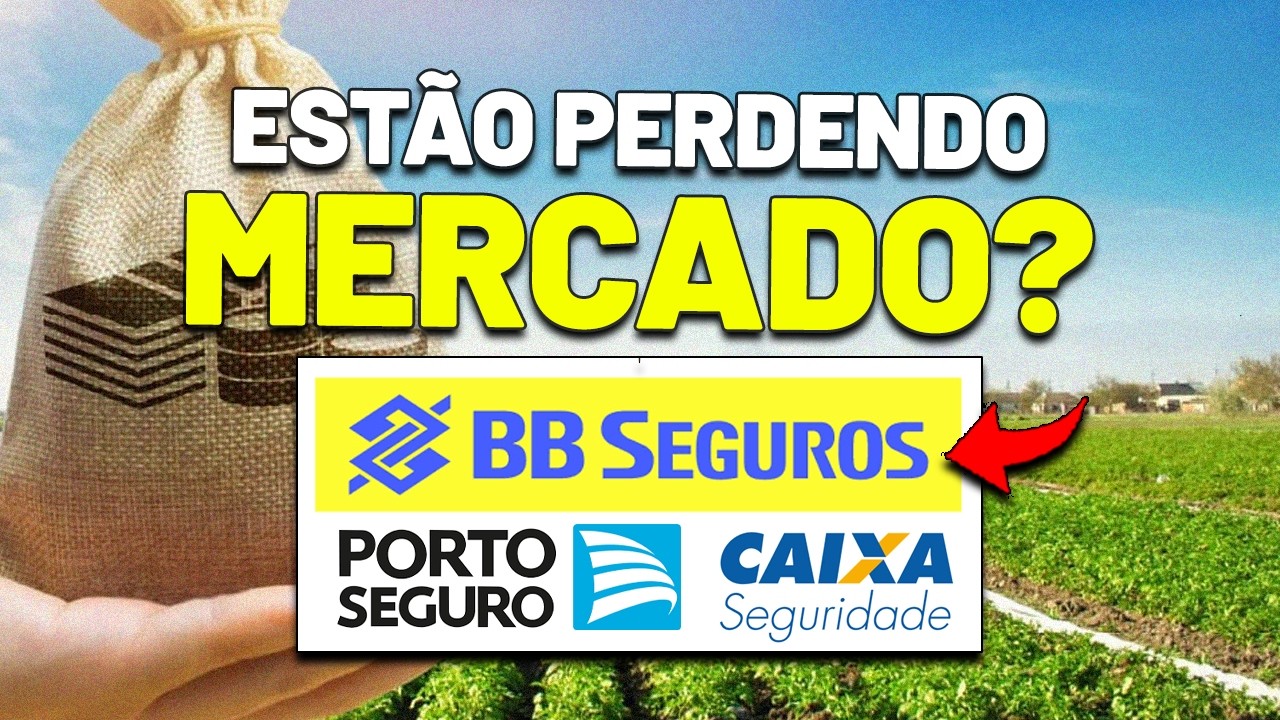 🚨PERDA de PARTICIPAÇÃO de MERCADO? BB Seguridade (BBSE3), CAIXA SEGURIDADE (CXSE3) e Porto (PSSA3)