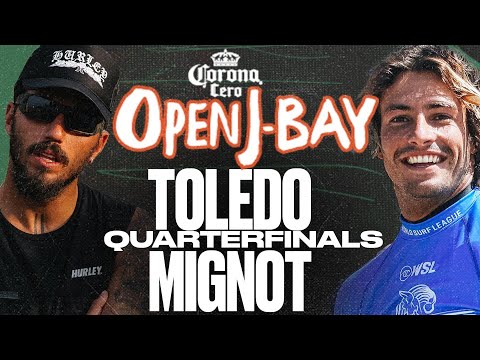 Marco Mignot vs Filipe Toledo I Corona Cero Open J-Bay - Quarterfinals