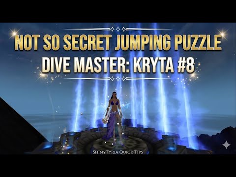 GW2 Not So Secret Jumping Puzzle Shortcut & Kryta Dive #8 No Fail Guide  Dive Master Achievement
