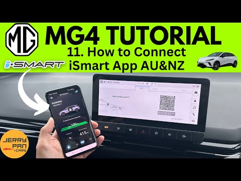 MG4 Tutorial / User Guide - 11. How to Connect MG iSmart App AU&NZ - How to MG4