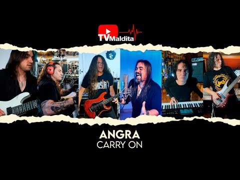 TVMaldita Presents: Priester, Ardanuy, Bianchi, Matos, Laguna, and Torres playing Carry On (Angra)