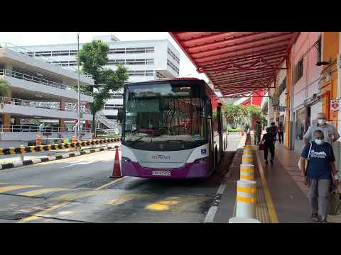 SBS Transit Scania K230UB (Euro 4 Batch 2) SBS8345D on Service 57 at Bukit Merah Int