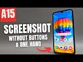 Samsung Galaxy A15 5G - How to Take Screenshot without Buttons & Only One Hand ( 2 Ways)