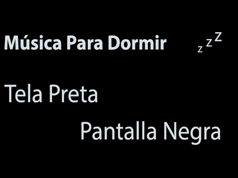 Piano Música para Dormir com Tela Preta