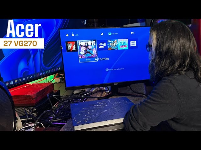 Vídeo relacionado con Acer Nitro VG270K L - Monitor Gaming 27" 4K UHD IPS (68,6 cm, 3840x2160, 16:9, 350 Nits, Tiempo de Respuesta 4ms VRB, HDR10, HDMI 2.0/DP 1.2) Monitor PC Gaming, Color Negro