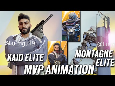 MONTAGNE ELITE & KAID ELITE MVP ANIMATION & ELITE CARD - OPERATION DEMON VEIL