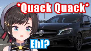 Subaru's Reaction To Duck Car Horn In Forza Horizon 6【Hololive】