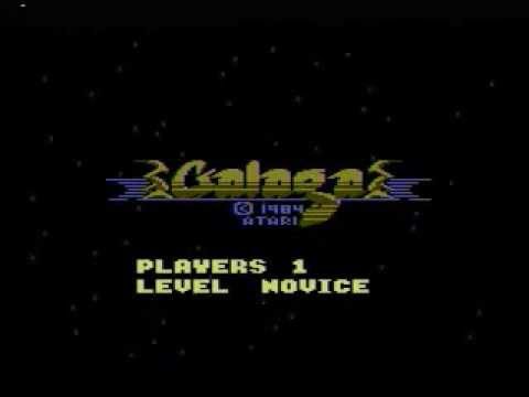 Galaga for Atari 7800 - Novice (Highscore.com 44190)