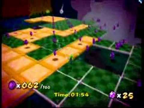 Super Mario Galaxy - Luigi's Purple Coins