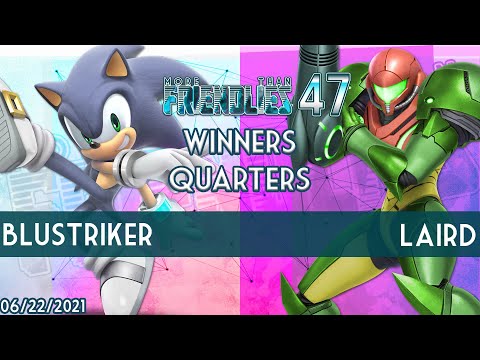 More Than Friendlies #47 - SSBU - NPT | BluStriker (Sonic) vs. RVNT | Laird (Samus) - W. Quarters