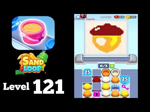 Sand Loop Level 121 Walkthrough