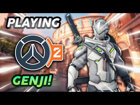 GENJI IN OVERWATCH 2 BETA !
