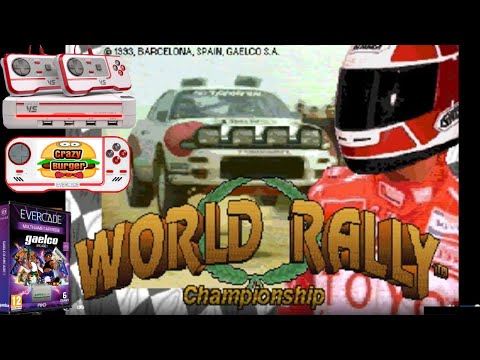 World Rally Championships - Gaelco Arcade 1 on Evercade!