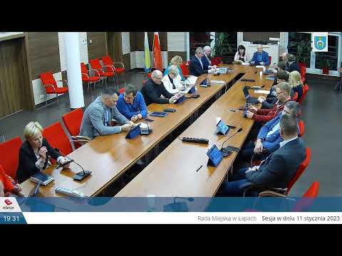 53 Posiedzenie wspólne Komisji Rady Miejskiej w Łapach. 11 stycznia 2023r. god.18.00