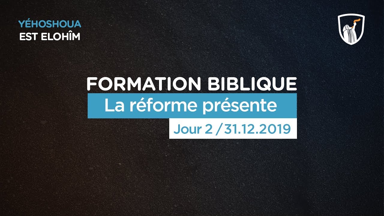 Thumbnail of video: La réforme présente - Formation Biblique