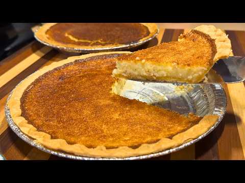 How to Make the Perfect Buttermilk Pie – Sweet, Creamy & Irresistible! 🥧