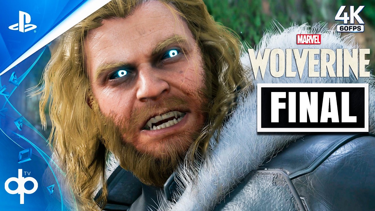 MARVEL WOLVERINE FINAL en Español | Final Verdadero PS5 PRO (4K 60FPS)