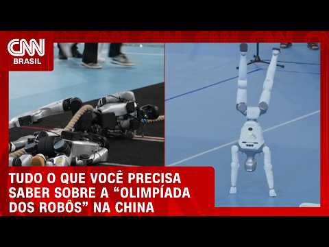 “Olimpíada dos Robôs”: máquinas humanoides praticam luta, ginástica e mais | CNN BRASIL