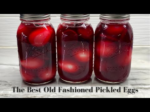 The BEST Old Fashioned Pickled Eggs
