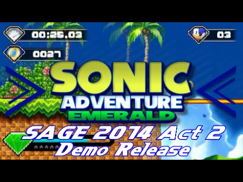 Sonic Adventure Emerald - Gameplay Trailer 4 (SAGE 2014 Act 2 Demo)