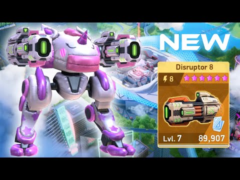 Lancer and Disruptor 8 - Mech Arena
