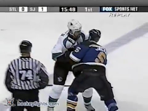 Barret Jackman vs Owen Nolan