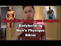 Watch before you compete | Bodybuilding, Men's physqiue, Bikini