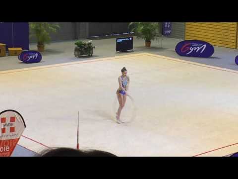 Charlotte Lemaire cerceau - Nat B 18 ans et + - France Chambéry 2017