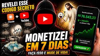 Claude Grátis + YouTube = R$76.543,26 Mês