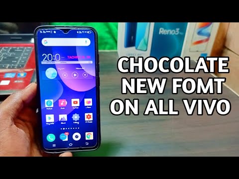 Chocolate font install on all vivo mobile